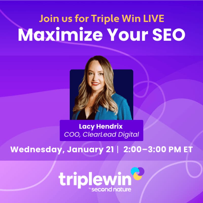 Cover Image for Triple Win LIVE: Maximize your SEO in 2026