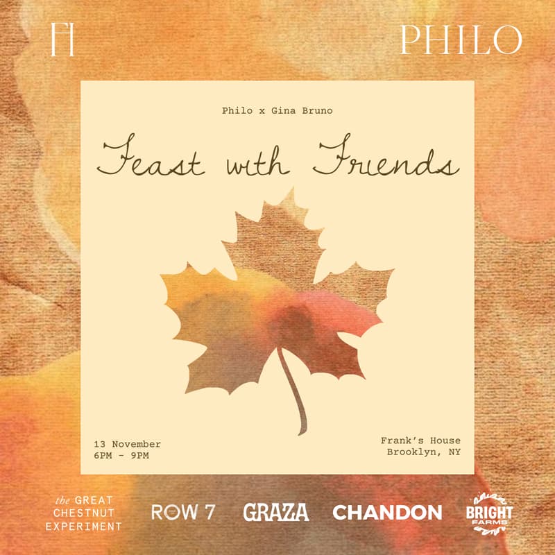 Cover Image for Philo's Feast with Friends x Gina Bruno: GATHER