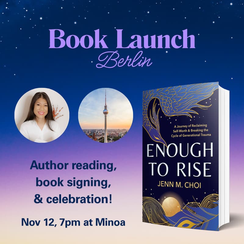 Cover Image for Book Launch Party Berlin 🌕 Enough to Rise