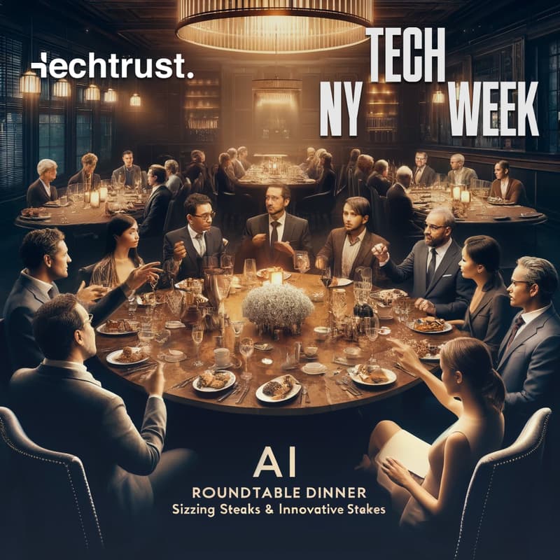 Cover Image for NY #TechWeek AI Roundtable Dinner: Sizzling Steaks & Innovative Stakes