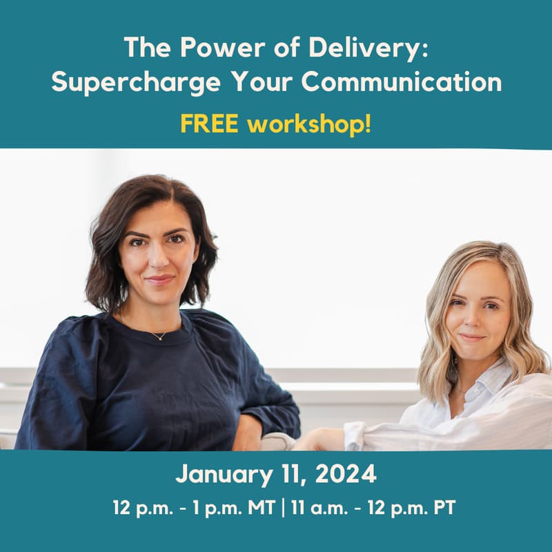 Cover Image for The Power of Delivery: Supercharge your Communication in 2024