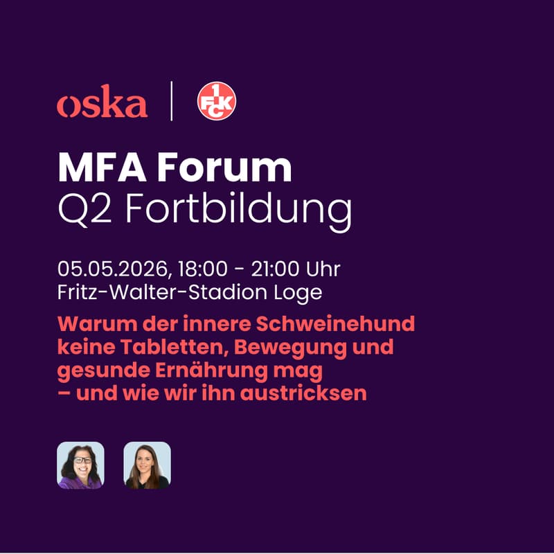 Cover Image for Oska MFA Forum Q2 Fortbildung Kaiserslautern