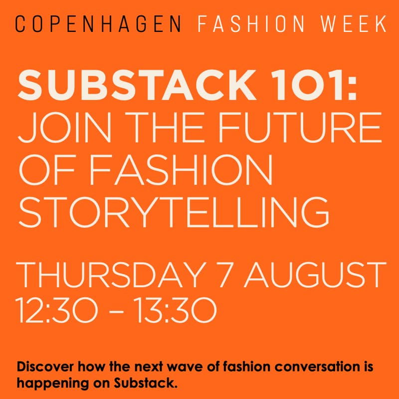 Cover Image for Substack 101: Join The Future of Fashion Storytelling
