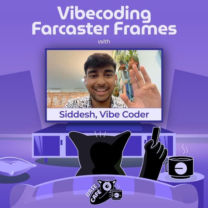 Cover Image for BaseCafe: Vibecoding Farcaster Frames