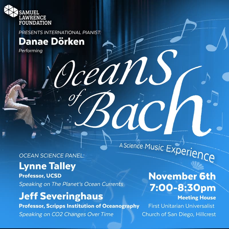 Cover Image for OCEANS OF BACH Presented by Samuel Lawrence Foundation
