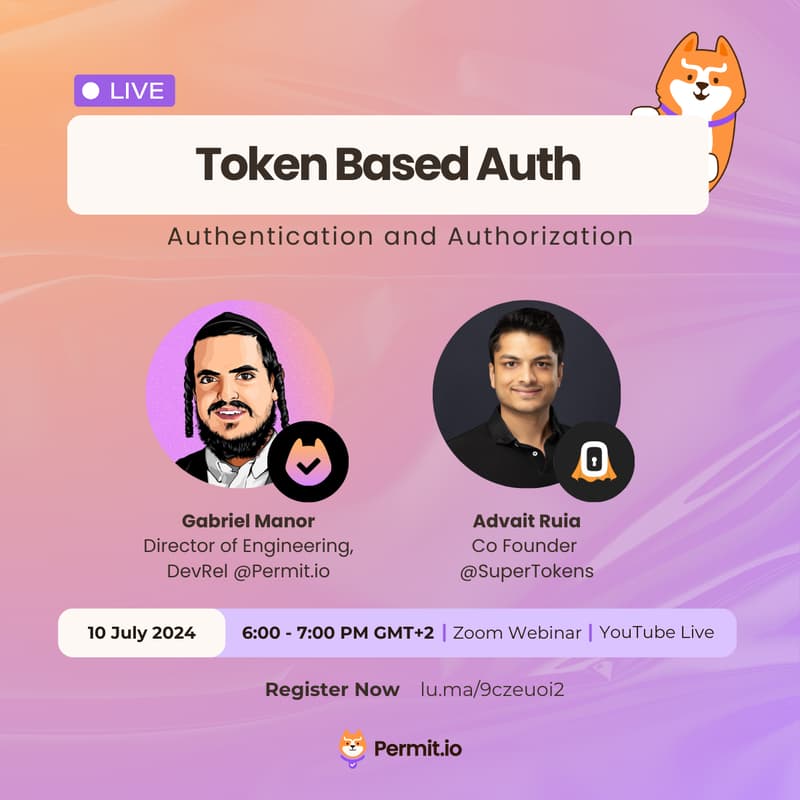 Cover Image for Token Based Auth: Authentication and Authorization