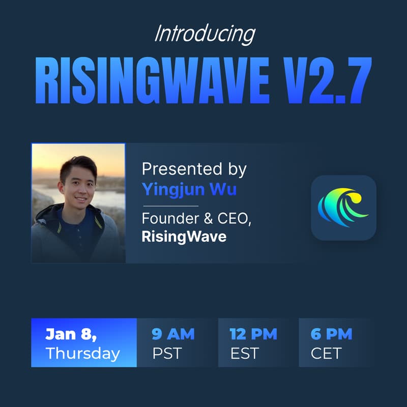 Cover Image for Introducing RisingWave v2.7