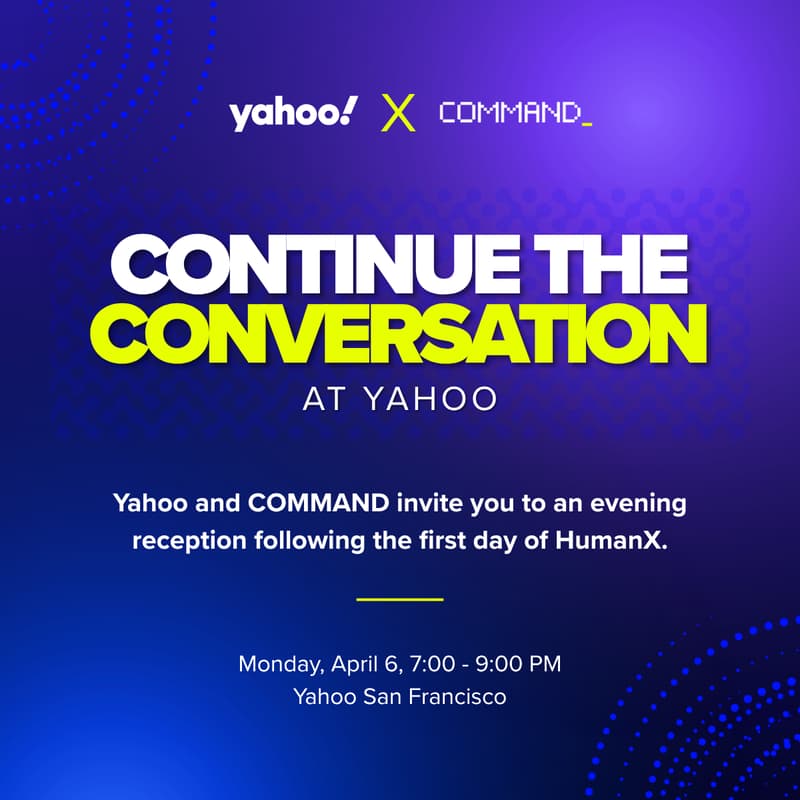 Cover Image for HumanX Opening Night Media Reception