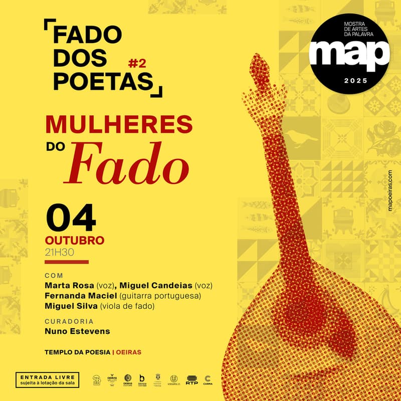Cover Image for Fado dos Poetas com Marta Rosa, Miguel Candeias, Fernanda Maciel e Miguel Silva