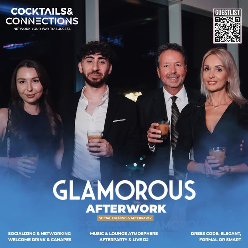 Cover Image for Glamorous Afterwork: Business Social & Afterparty