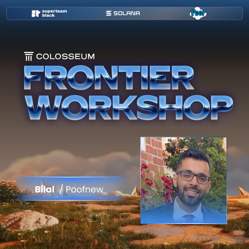 Cover Image for Colosseum Frontier Workshops by Superteam Black [Poof.new]