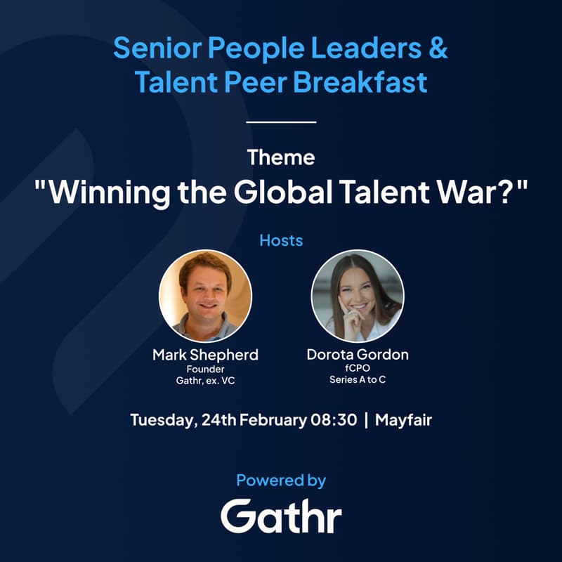 Cover Image for Senior People Leaders & Talent Peer Breakfast