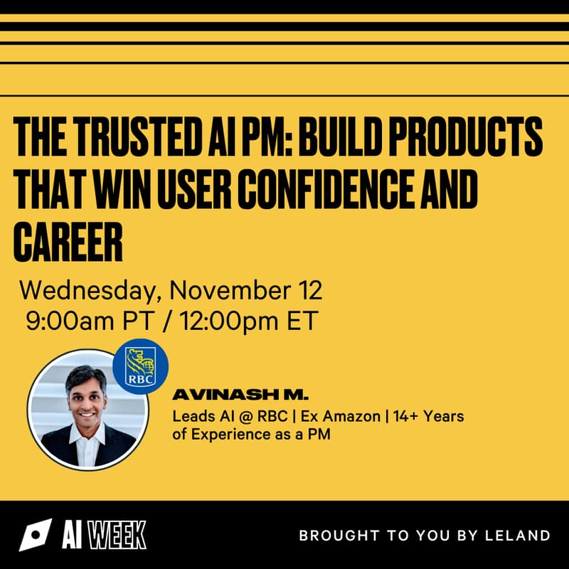 Cover Image for The Trusted AI PM: Build Products That Win User Confidence
