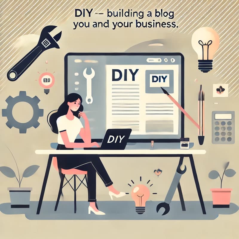 Cover Image for DIY- Building a Blog for YOU and YOUR Business