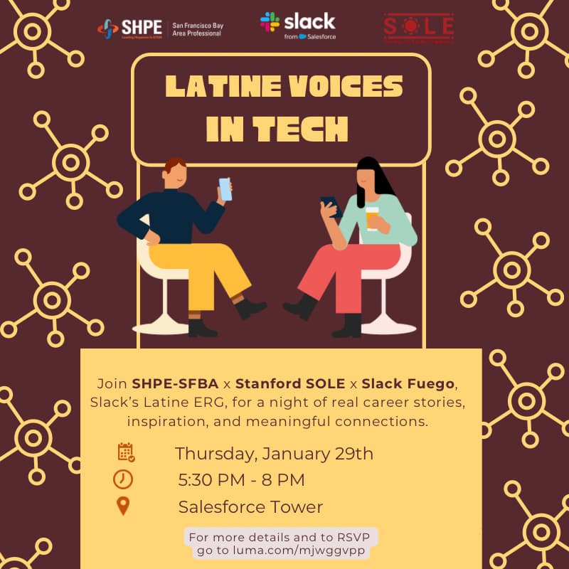 Cover Image for SHPE x Slack x Stanford: Latine Voices in Tech