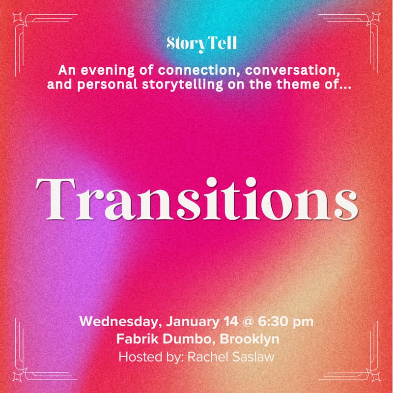 Cover Image for StoryTell 1/14: Transitions