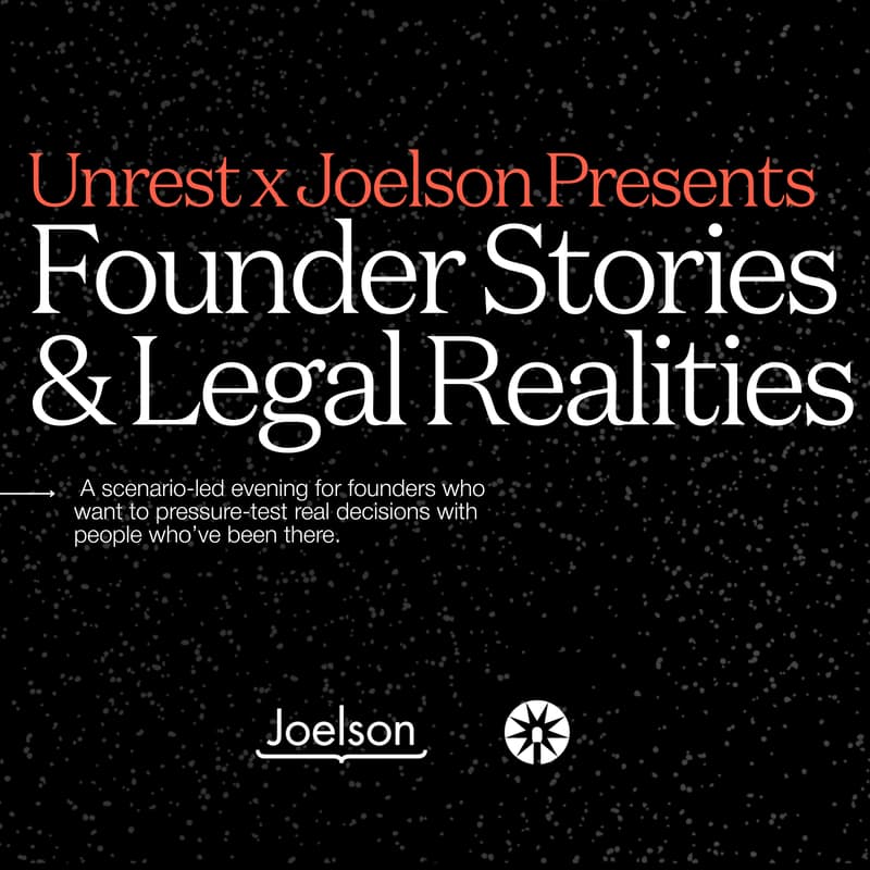Cover Image for Founder Stories X Legal Realities