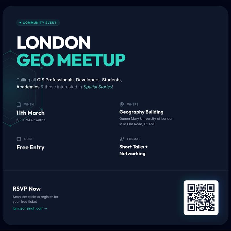 Cover Image for London "Geo" Meetup
