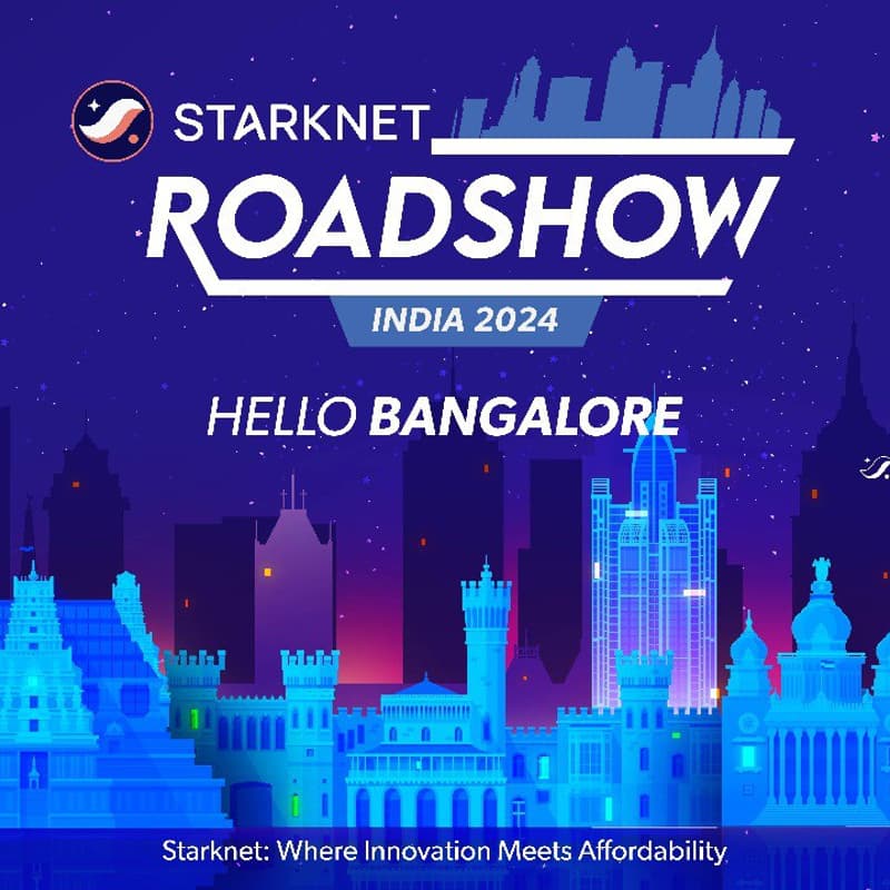 Cover Image for Starknet India Roadshow - Bangalore