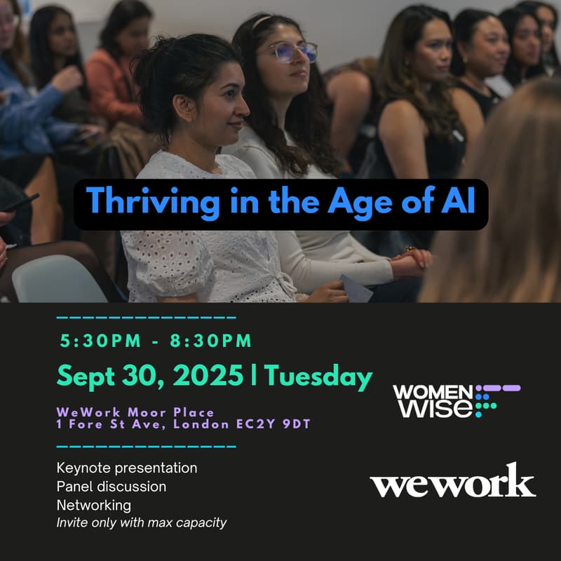Cover Image for WomenWise x WeWork: Thriving in the Age of AI
