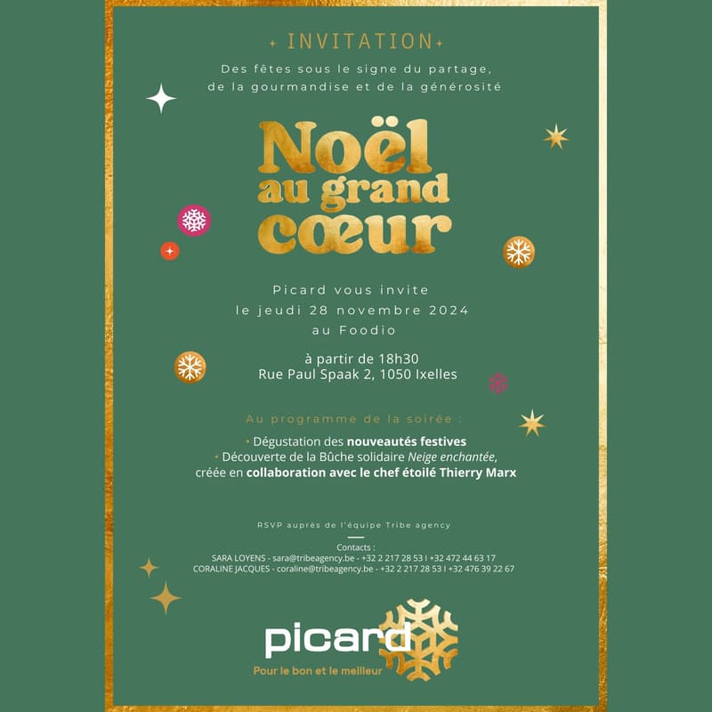 Image de couverture pour PICARD I Découverte exclusive de la gamme de Noël Picard 🎄❄️