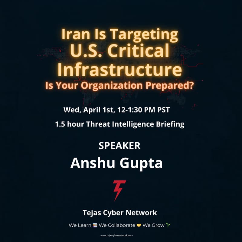 Cover Image for Iran Is Targeting U.S. Critical Infrastructure - Is Your Organization Prepared?