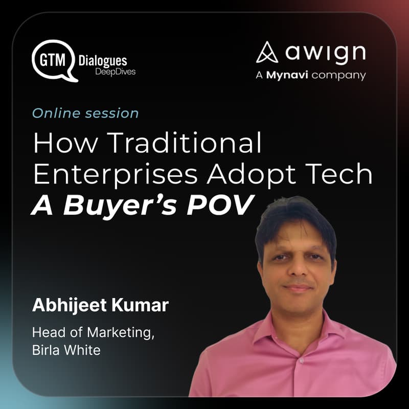 Cover Image for [Webinar] How Traditional Enterprises Adopt Tech: A Buyer’s POV