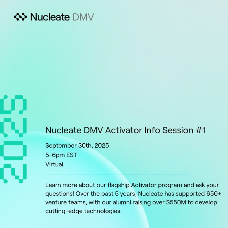 Cover Image for Nucleate DMV Activator Info Session #1