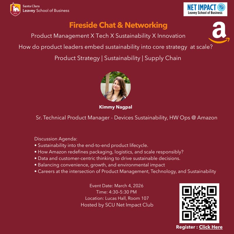 Cover Image for Fireside Chat with Net Impact Club