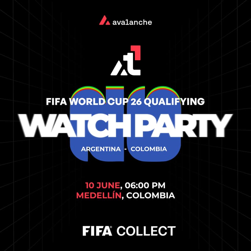 Cover Image for World Cup Qualifier Watch Party Colombia - Medellín