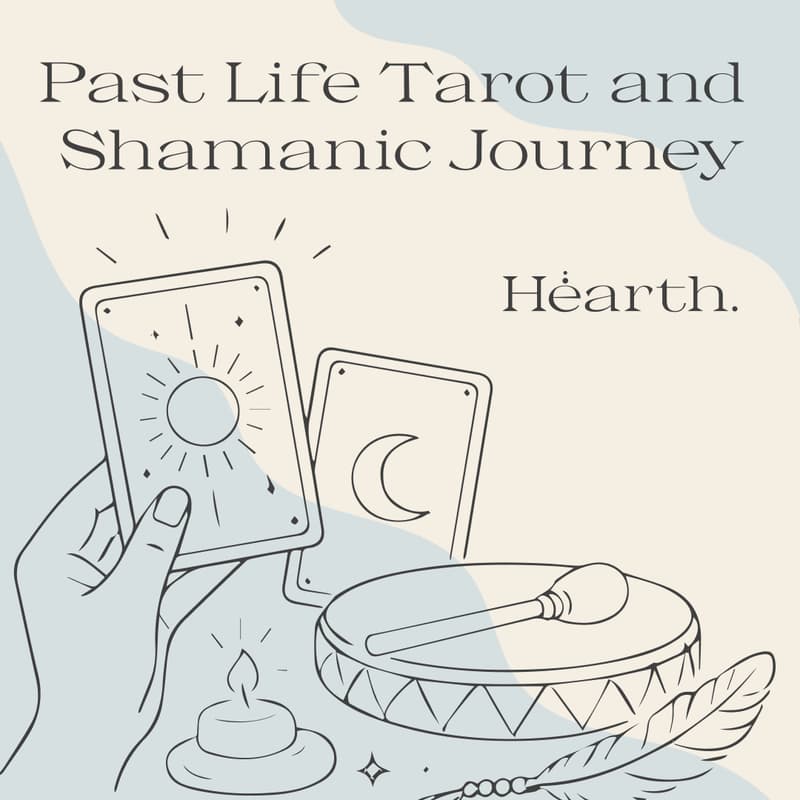 Cover Image for Past Life Tarot and Shamanic Journey