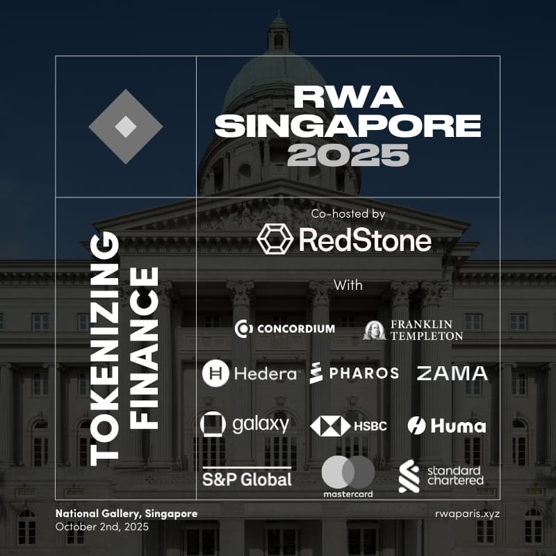 Cover Image for RWA Singapore: Tokenizing Finance #2