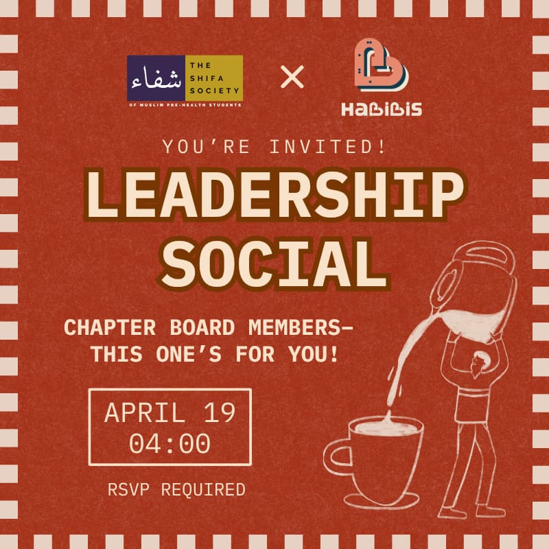 Cover Image for Shifa Society - Chapters Leadership Social