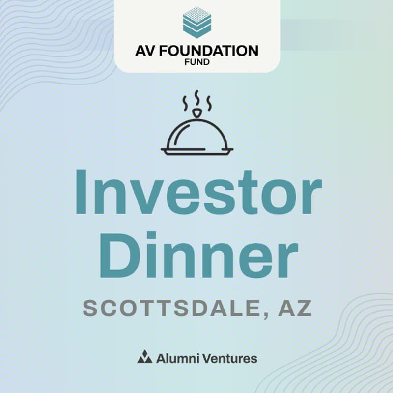 Cover Image for Alumni Ventures Investor Dinner