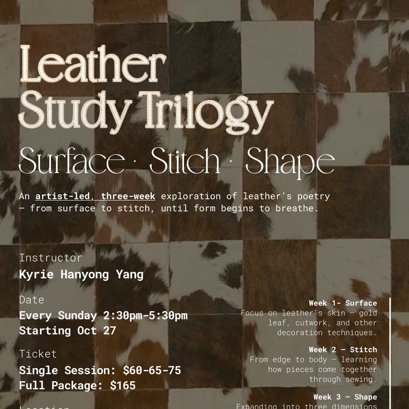 Cover Image for Leather Study Trilogy - Structure