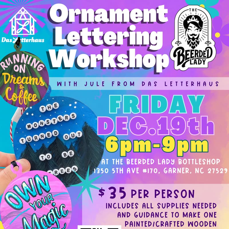 Cover Image for Ornament Lettering Workshop