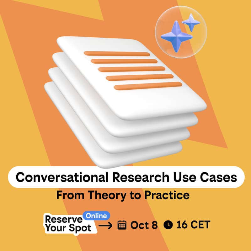 Cover Image for Conversational Research Use Cases: From Theory to Practice
