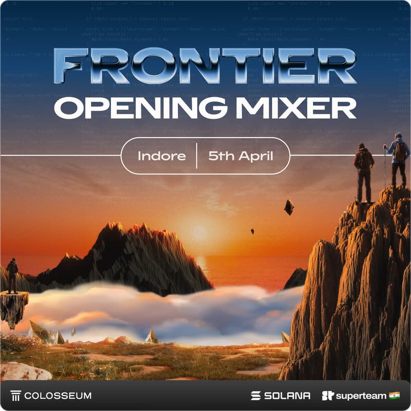Cover Image for Superteam Frontier Opening Mixer, Indore