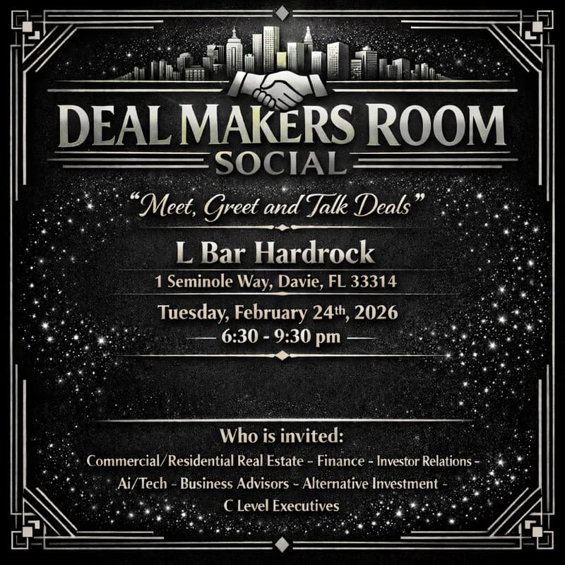 Cover Image for Deal Makers Room