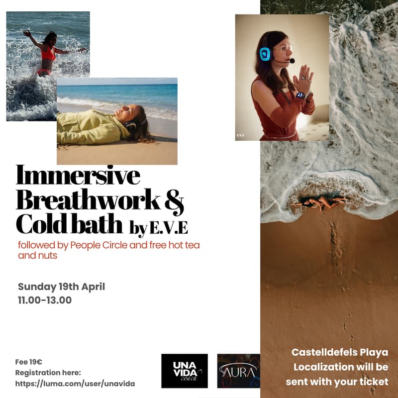 Cover Image for Bilingual ESP/ENG Immersive Breathwork & Cold bath by E.V.E