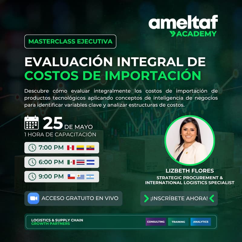 Cover Image for Evaluación Integral de Costos de Importación
