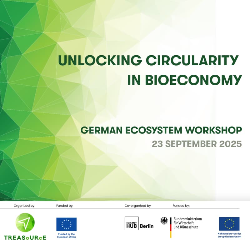 Cover Image for Unlocking Circularity in the Bioeconomy – German Ecosystem Workshop