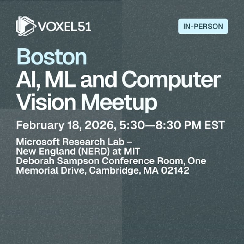 Cover Image for Boston AI, ML and Computer Vision Meetup - February 18, 2026
