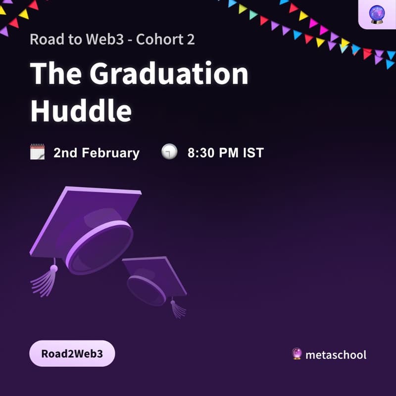 Cover Image for Road to Web3 - Cohort II