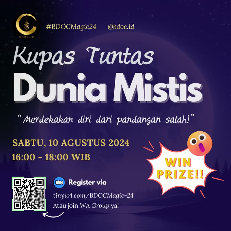 Cover Image for Kupas Tuntas👻Dunia Mistis (BDOC x Romo Kumara)