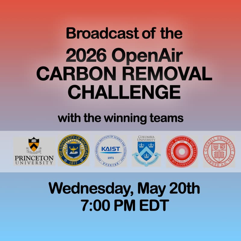 Cover Image for Carbon Removal Challenge Winners Showcase