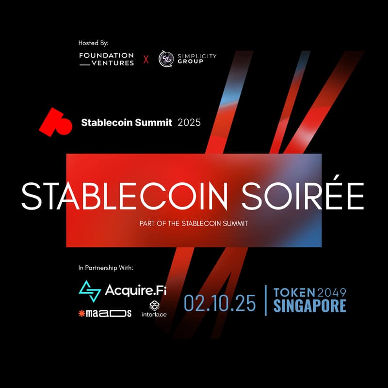 Cover Image for The Stablecoin Soirée @ Token2049