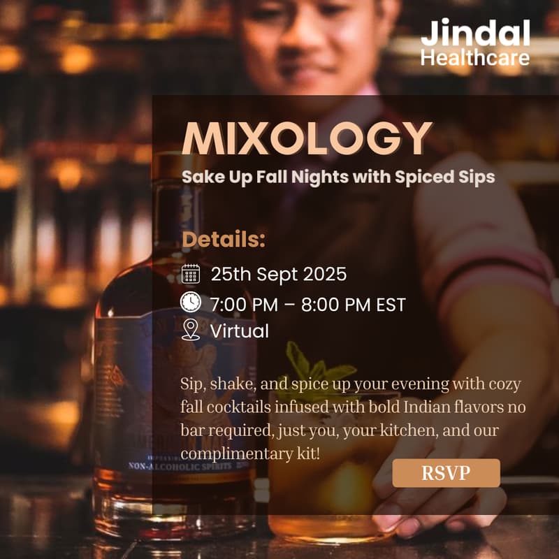 Cover Image for Spiced Cocktails & Mocktails: A Virtual Mixology Event!