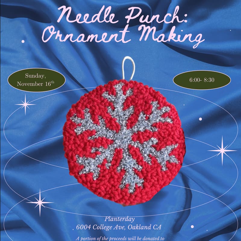 Cover Image for Needle Punch: Ornament making