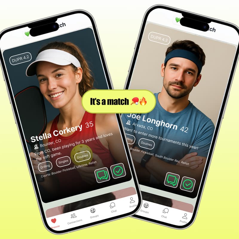 Cover Image for Pickleball Mix & Mingle - Denver